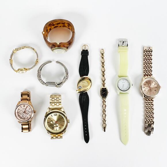 Fossil rose gold wrist watch 5 atm battery tested - Picture 7 of 10